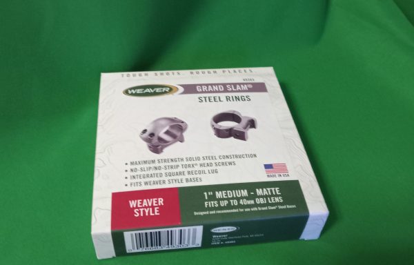 Weaver Grand Slam 1in Rings